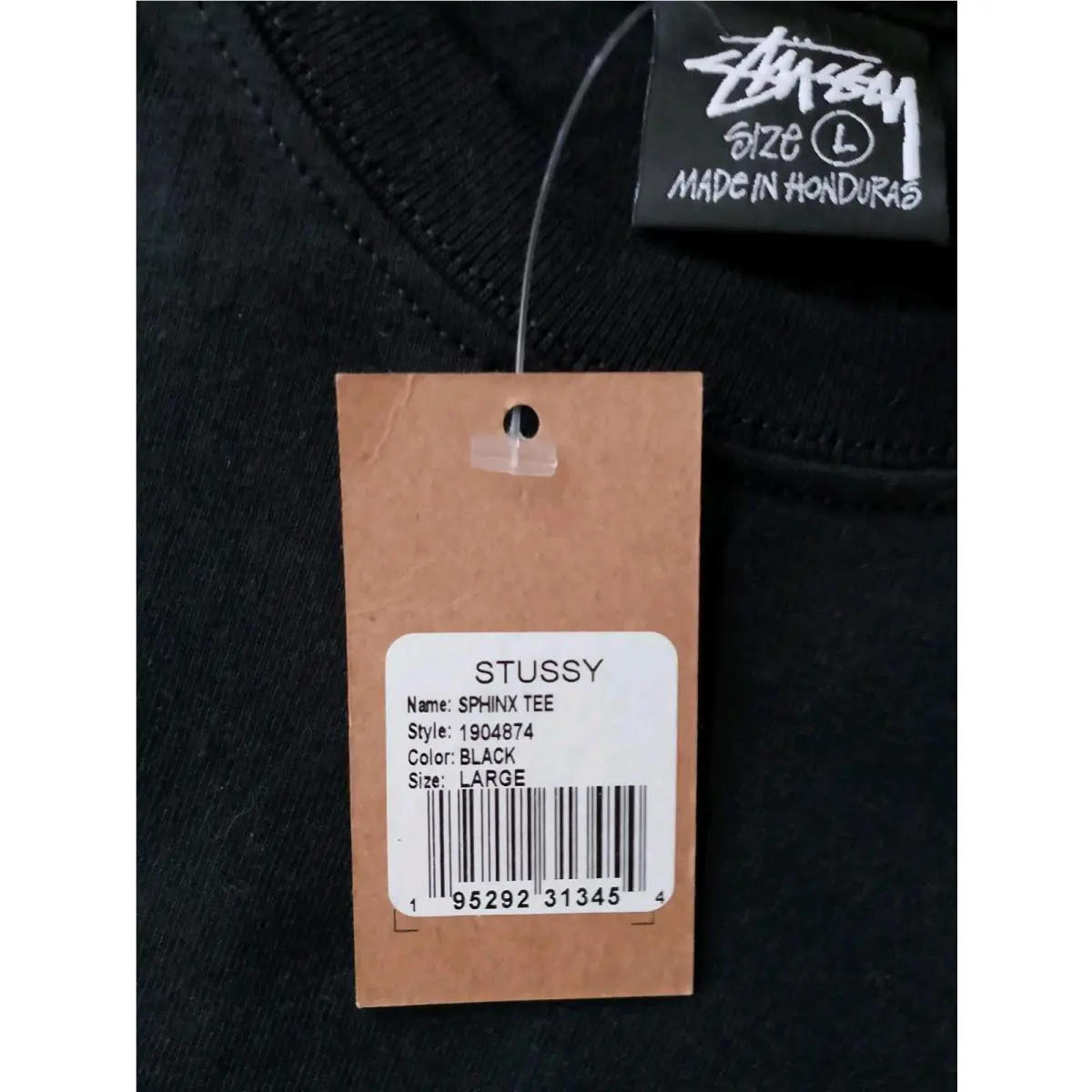 Stussy  clothing - Stussy Sphinx Tee - Sphinx Tee - Black (UPC: 195292313454) 3