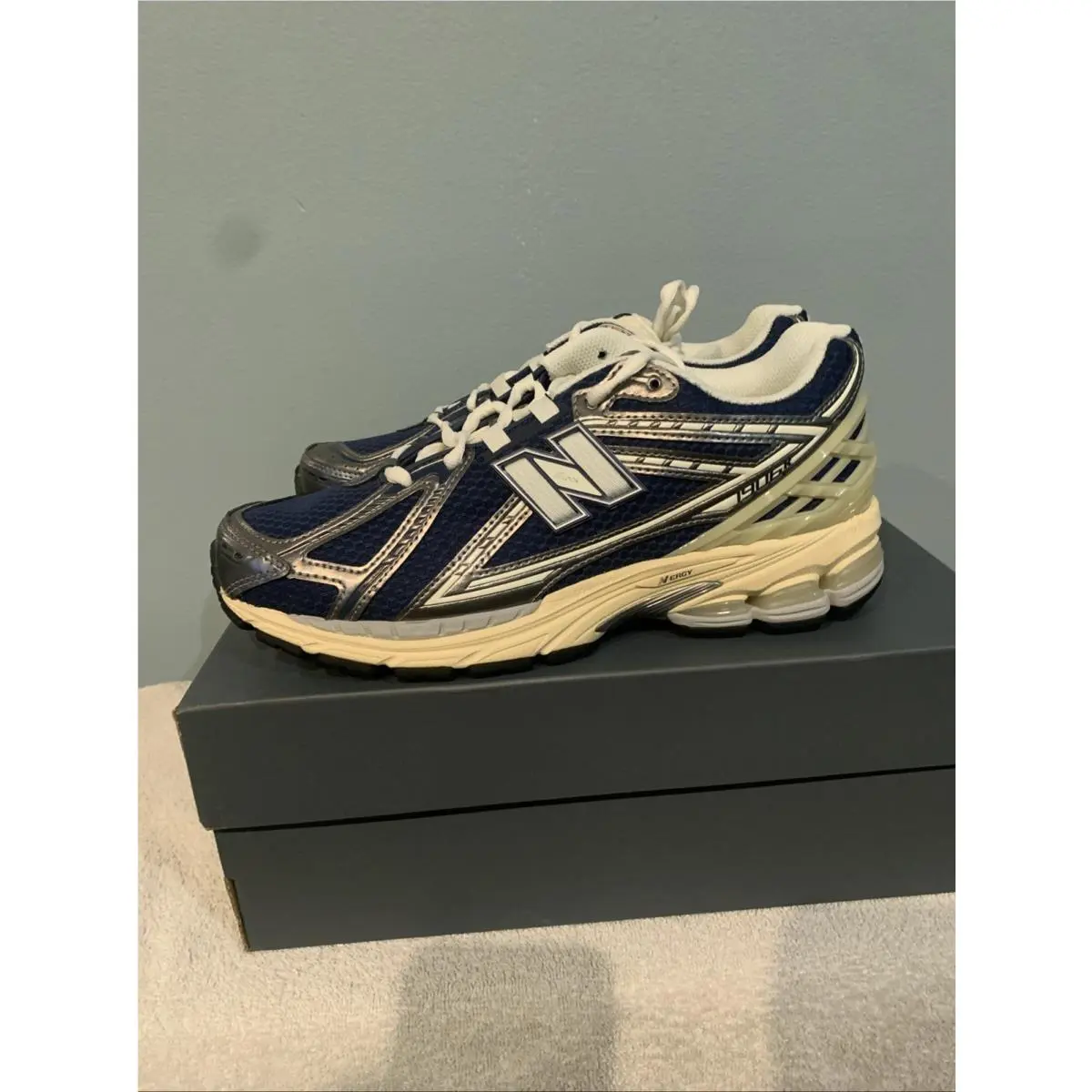 New Balance Mens 1906R_BLUE/GREY U1906RCK-SIZE 9.5-D