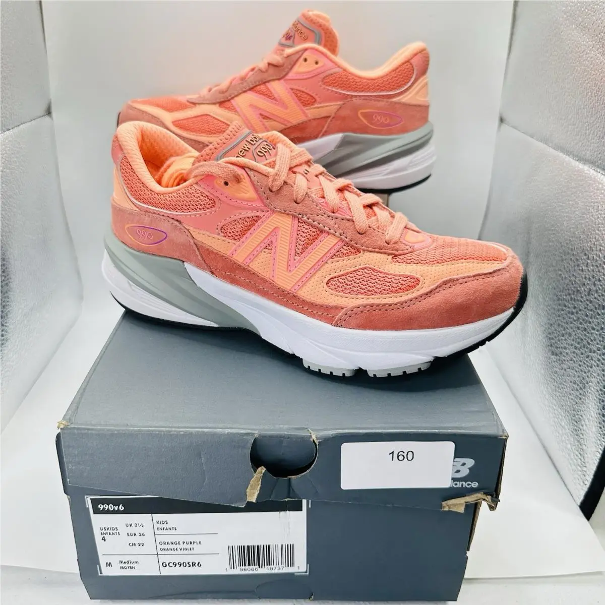 New Balance shoes - New Balance 990v6 - U990SR6 - Sunrise Rose/White 0