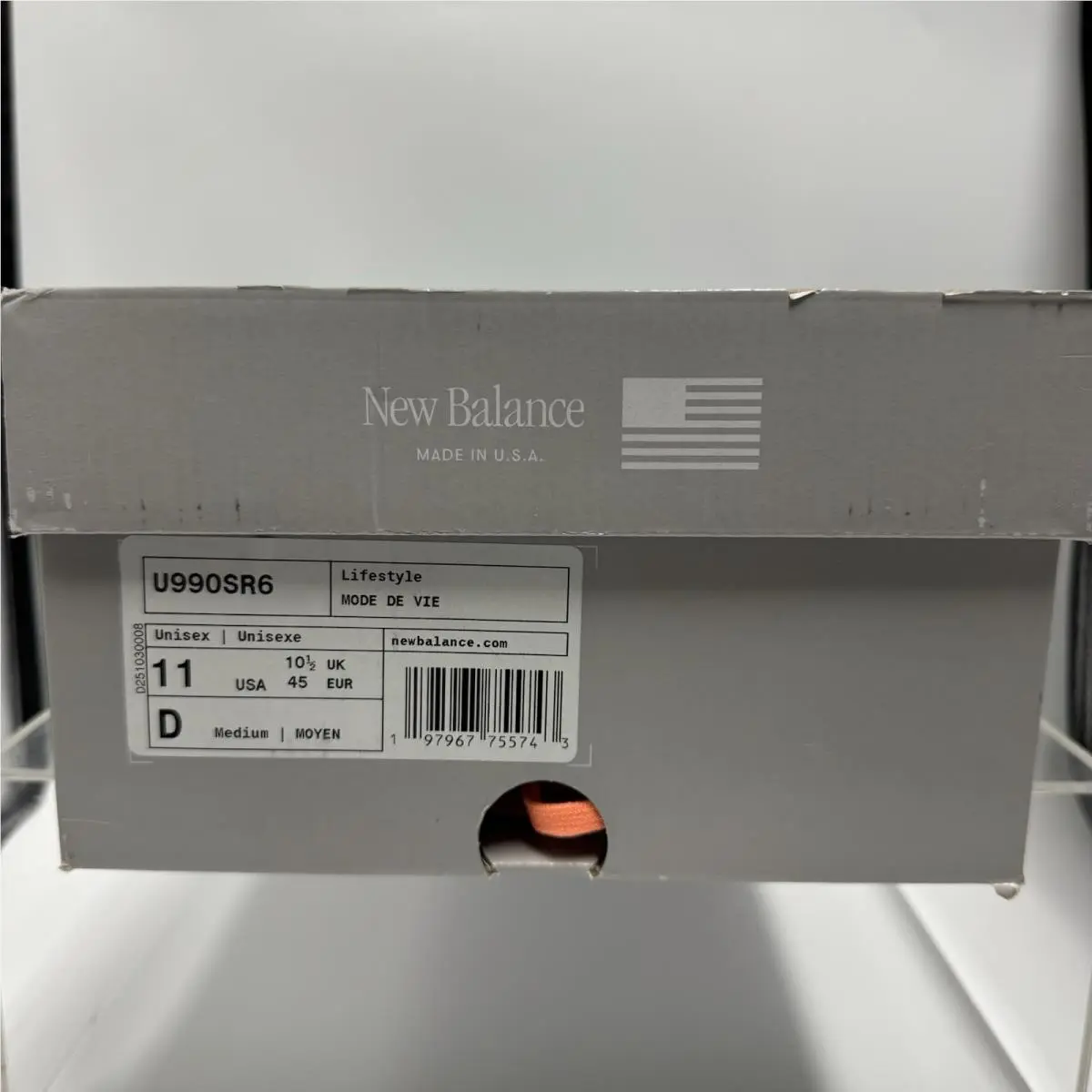 New Balance shoes - New Balance 990v6 - U990SR6 - Sunrise Rose 8