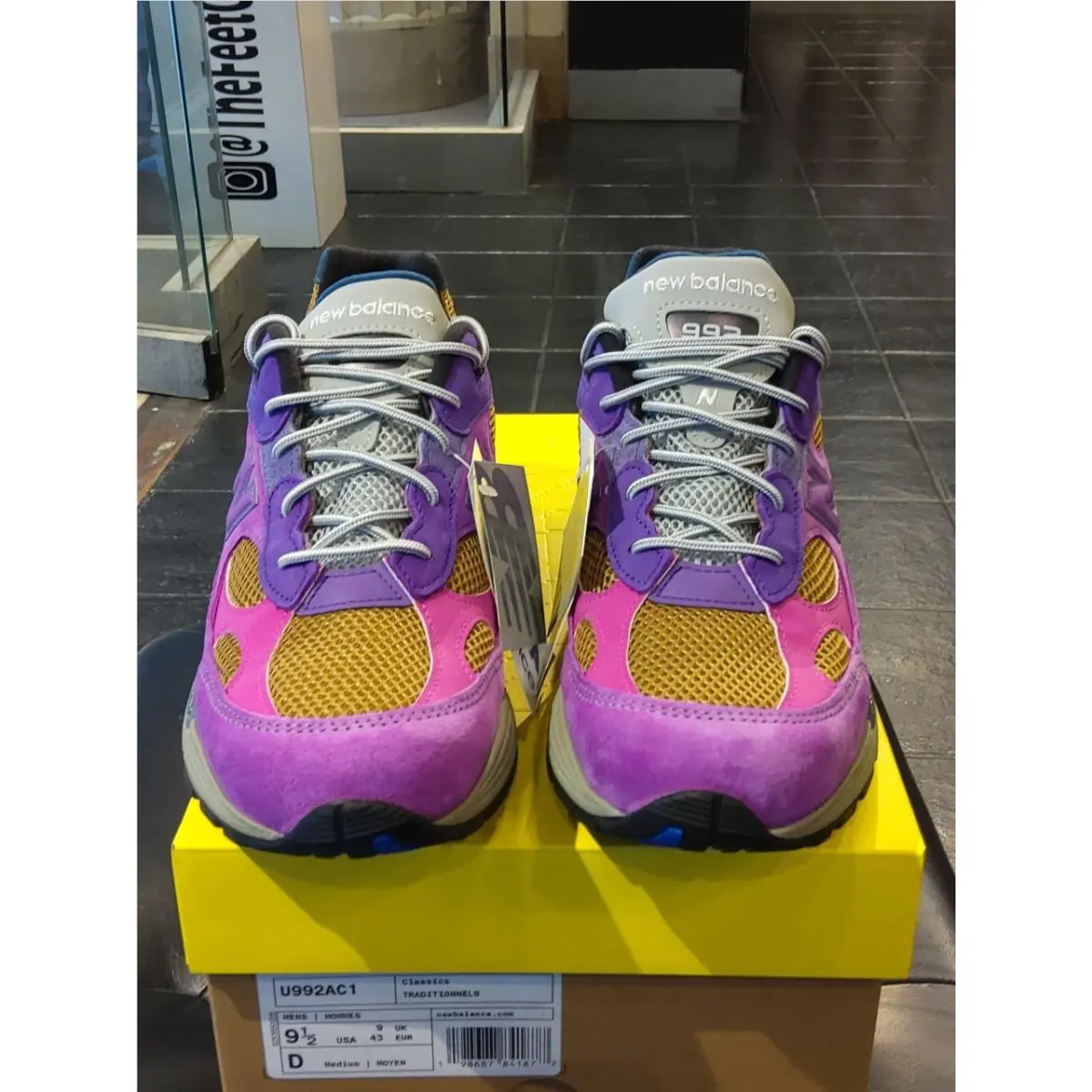 New Balance shoes - New Balance 992 - U992AC1 - Purple 1
