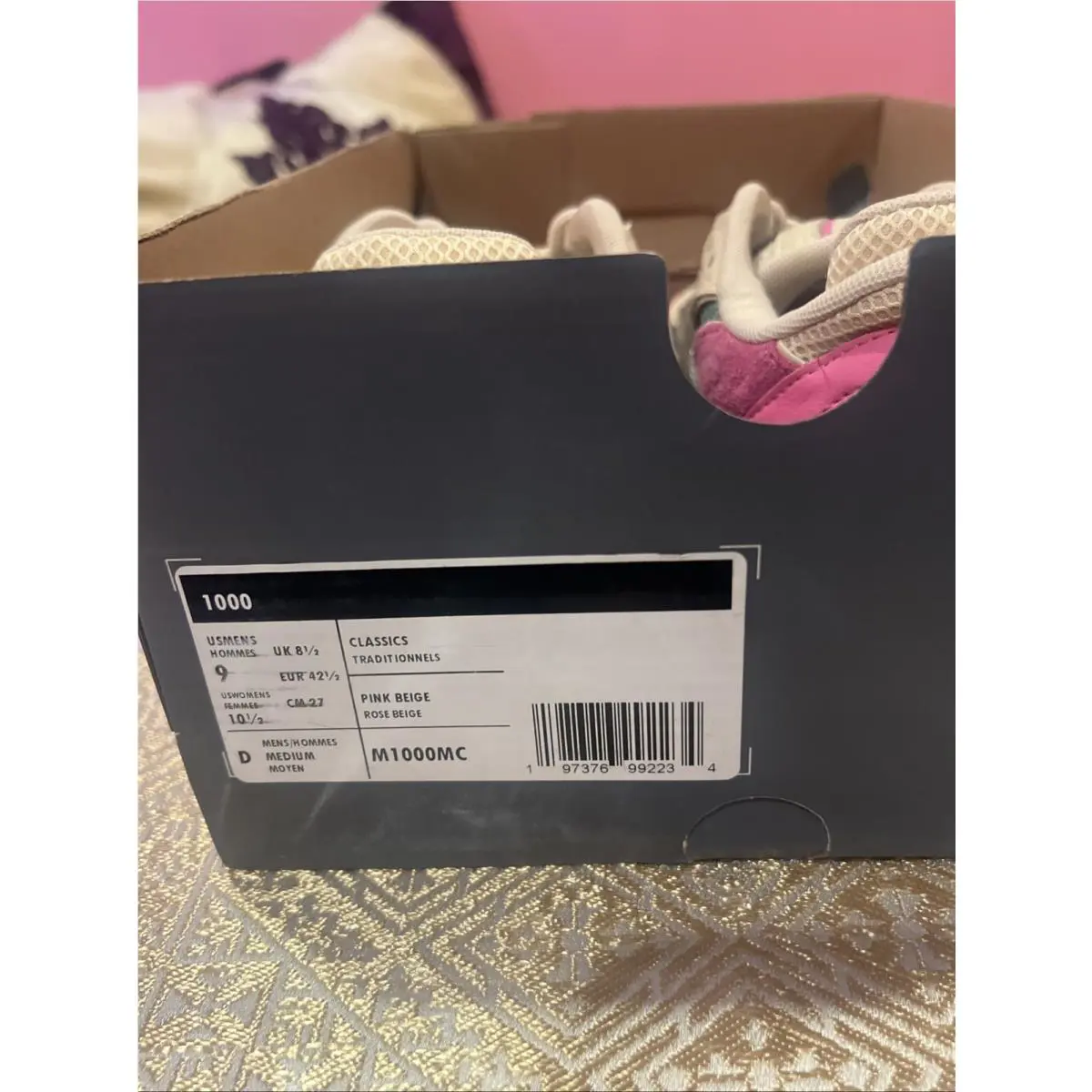 New Balance shoes - New Balance 1000 - M1000MC - Real Pink / Beige, Manufacturer: Real Pink/Sandstone (UPC: 0197376992234) 22