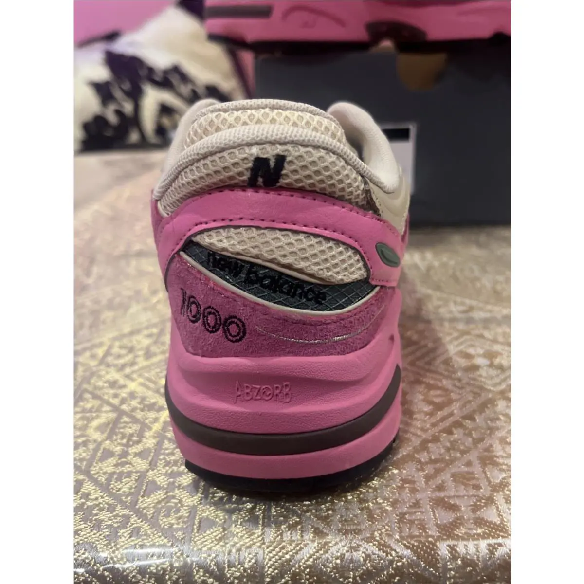 New Balance shoes - New Balance 1000 - M1000MC - Real Pink / Beige, Manufacturer: Real Pink/Sandstone (UPC: 0197376992234) 6