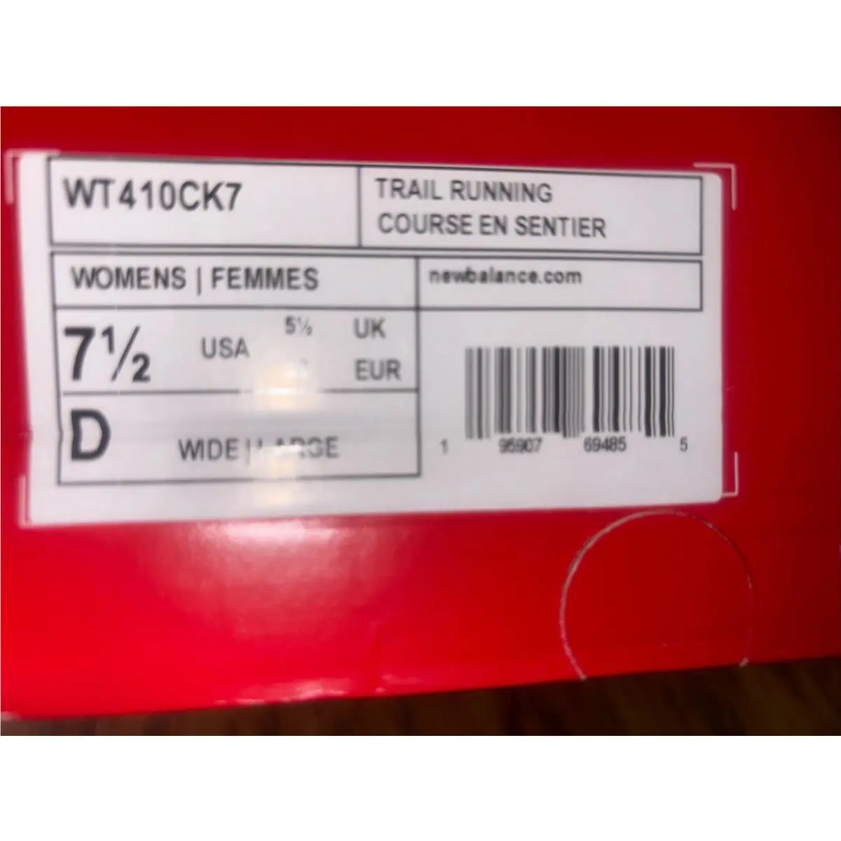 New Balance shoes - NEW BALANCE 410 V7 - WT410CK7 - Black 8