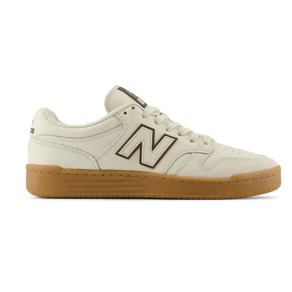 New Balance Numeric 480 Sea Salt Brown Gum Size 12