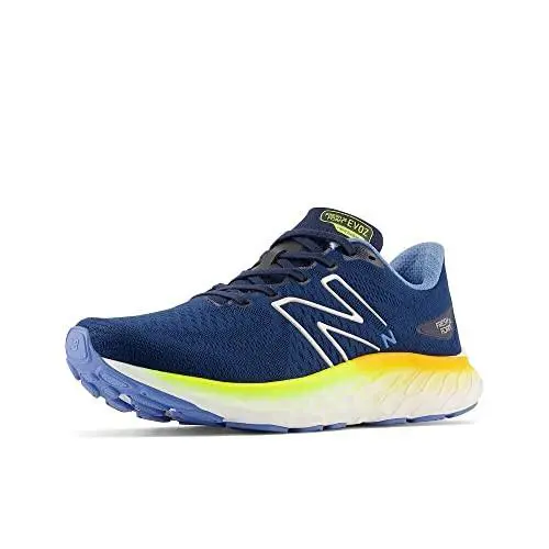 New Balance Men`s Fresh Foam Evos V3 Running Shoe - Navy Size 8M - bleu