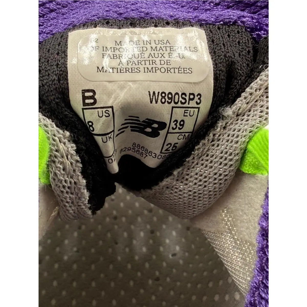 New Balance shoes - New Balance 890 - W890BP4 - Multicolor 8