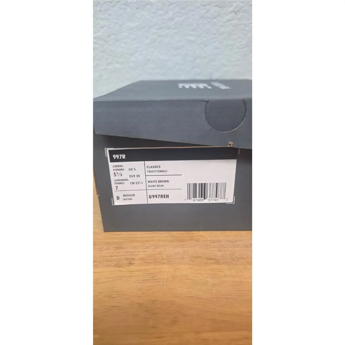 New Balance shoes - U997REH - U997REH - Sea Salt/Linen (UPC: 197966377977) 6