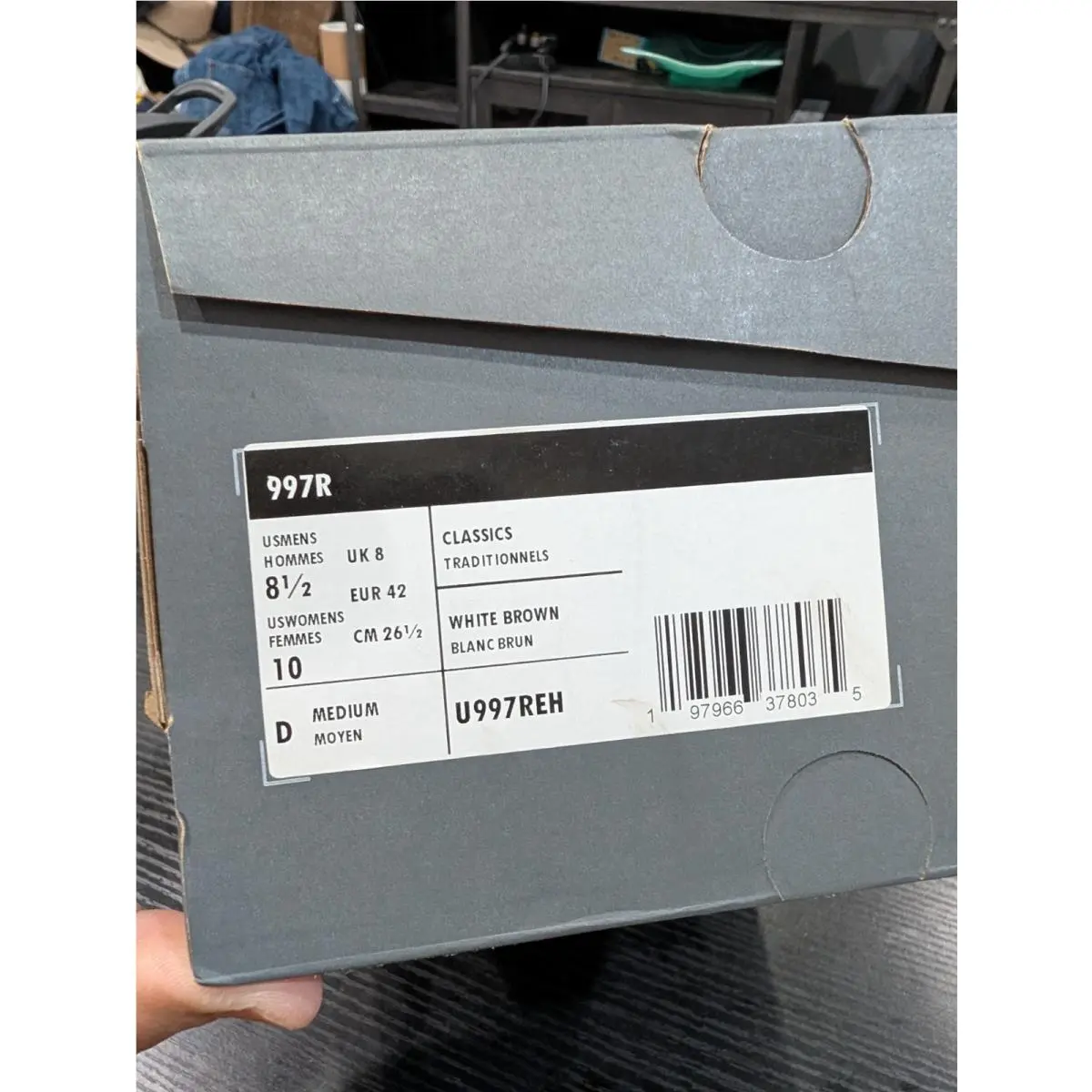 New Balance shoes - New Balance 997R - U997REH - White 3