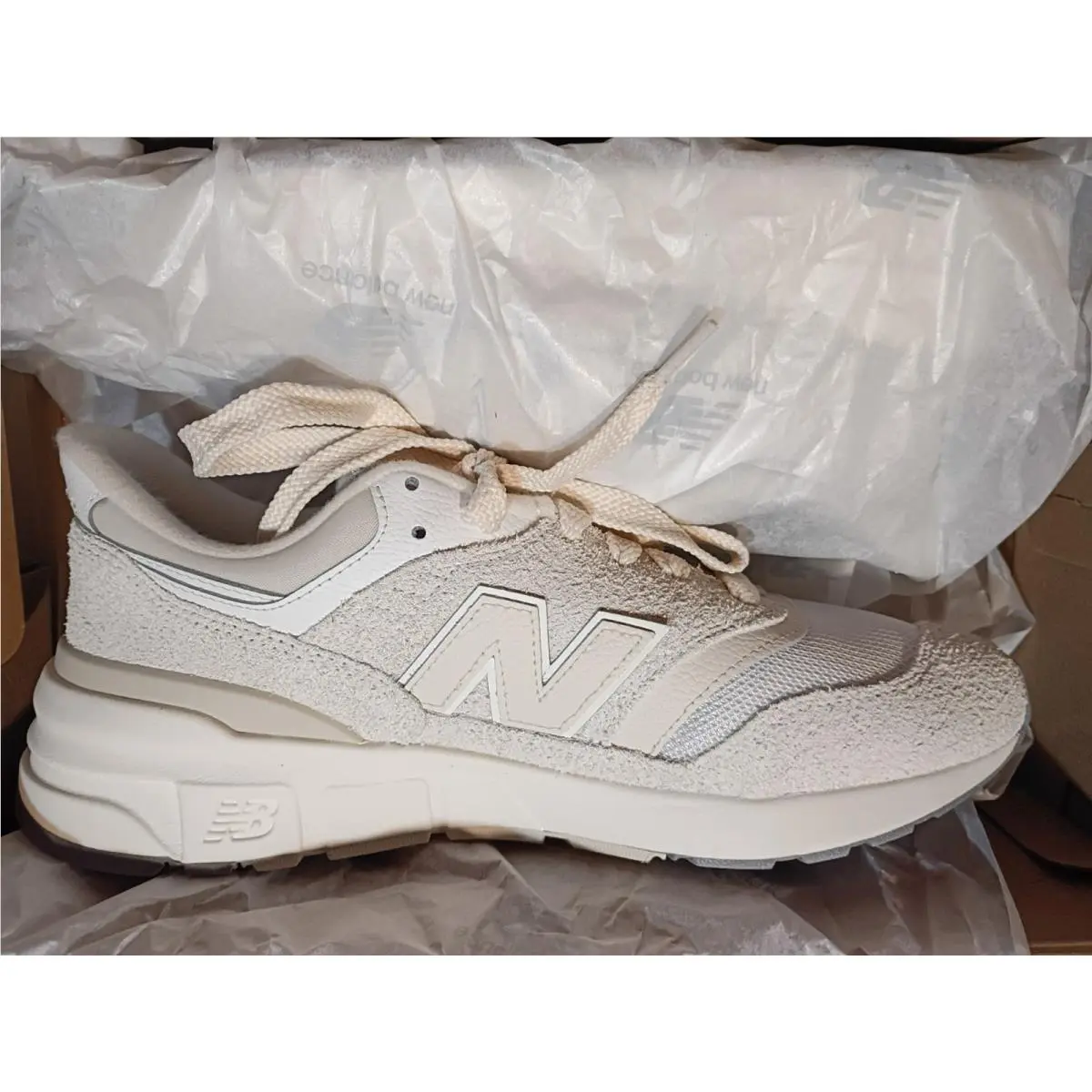 New Balance shoes - New Balance 997R - u997reh - white brown 7