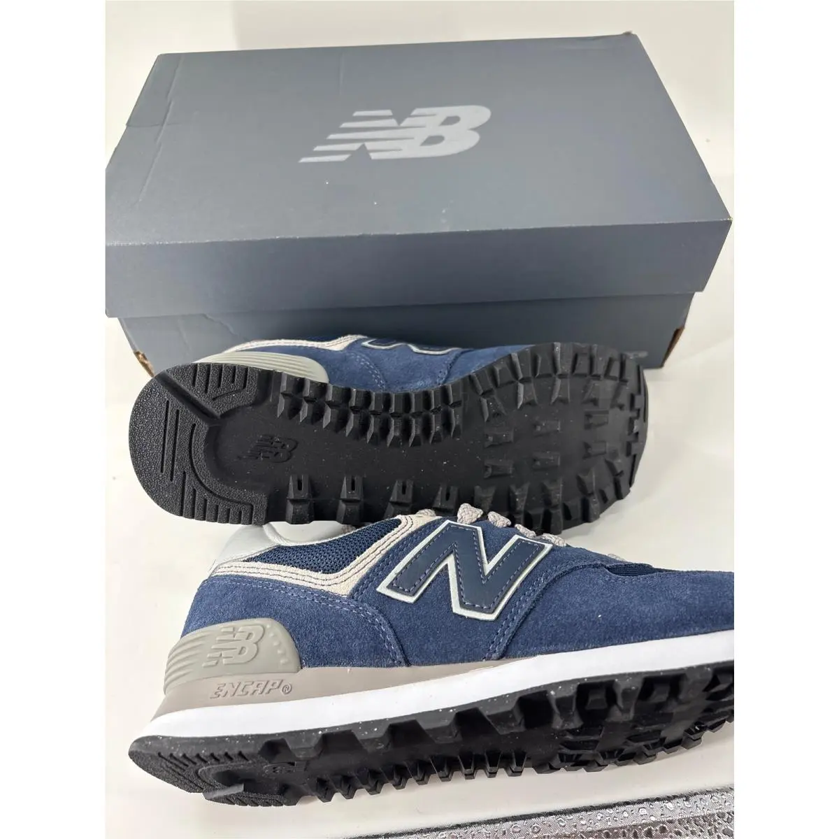 New Balance shoes - WL574EVN - WL574EVN - Navy blue (UPC: 195907795651) 1