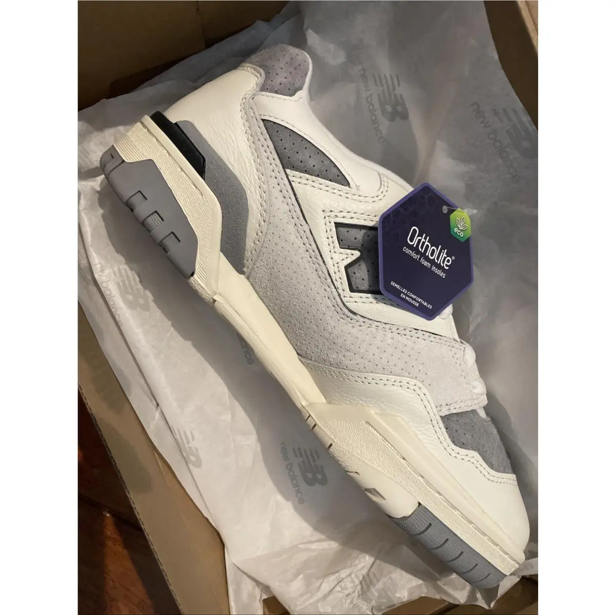 New Balance shoes - New Balance 550 - BB550LEM - Sea Salt/Slate Grey 0