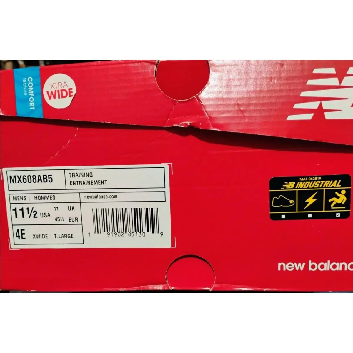 New Balance shoes - New Balance 608 - MX608AB5 - Black (UPC: 191902851309) 5