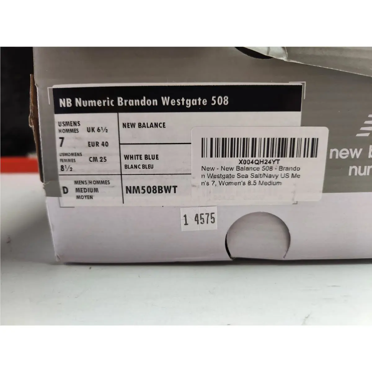 New Balance shoes - New Balance Numeric - Numeric - Off White/Blue 5