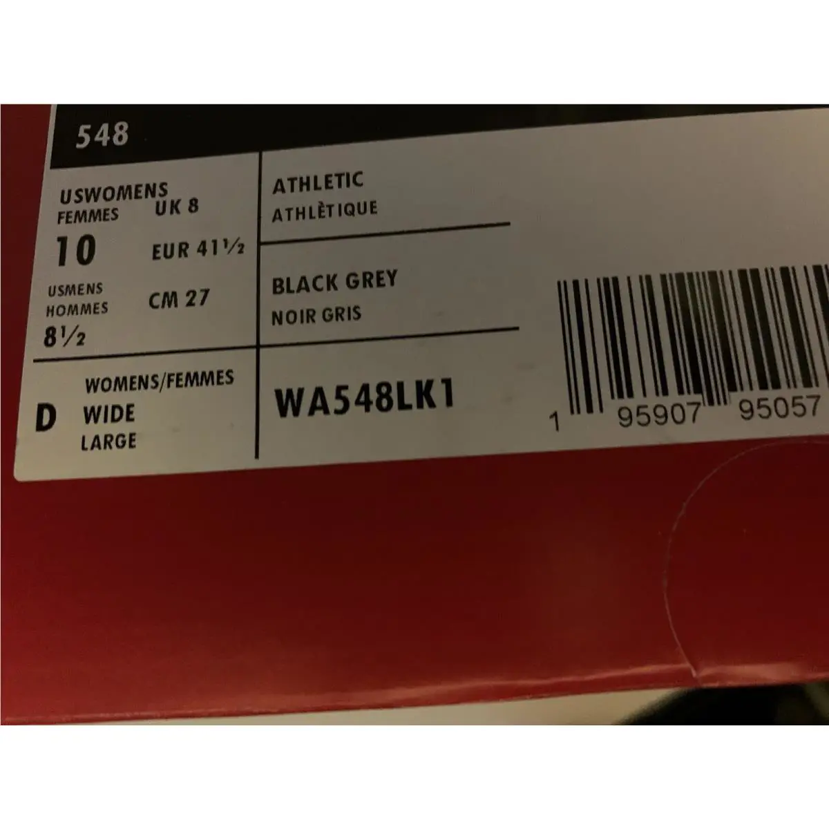 New Balance shoes - New Balance WA548LK1 - WA548LK1 - Black 6