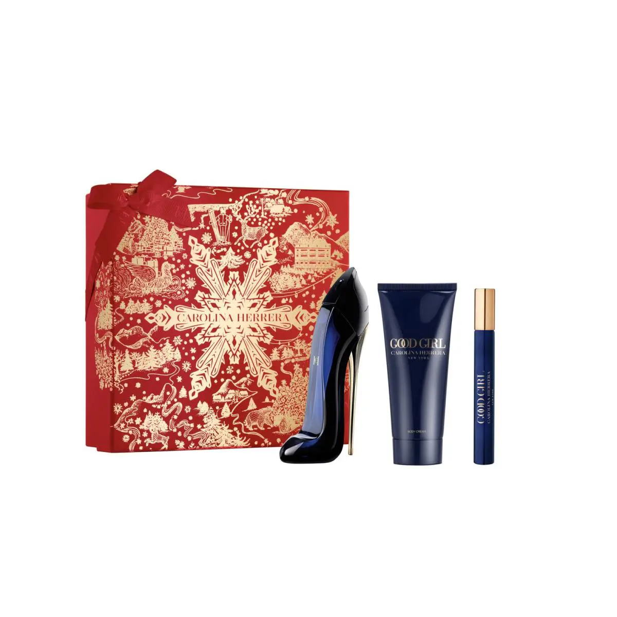 Carolina Herrera Good Girl 3 Piece Eau De Parfum Women`s Set Packaging