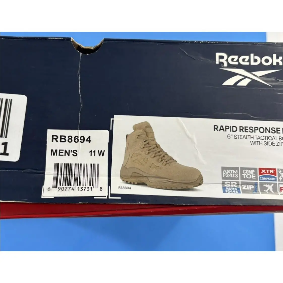 Reebok shoes - REEBOK RAPID RESPONSE - RAPID RESPONSE - RB8694 - Brown 5