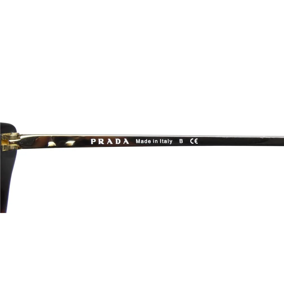 Prada eyeglasses - Vpr14x - Tortoise / Gold, Frame: Brown