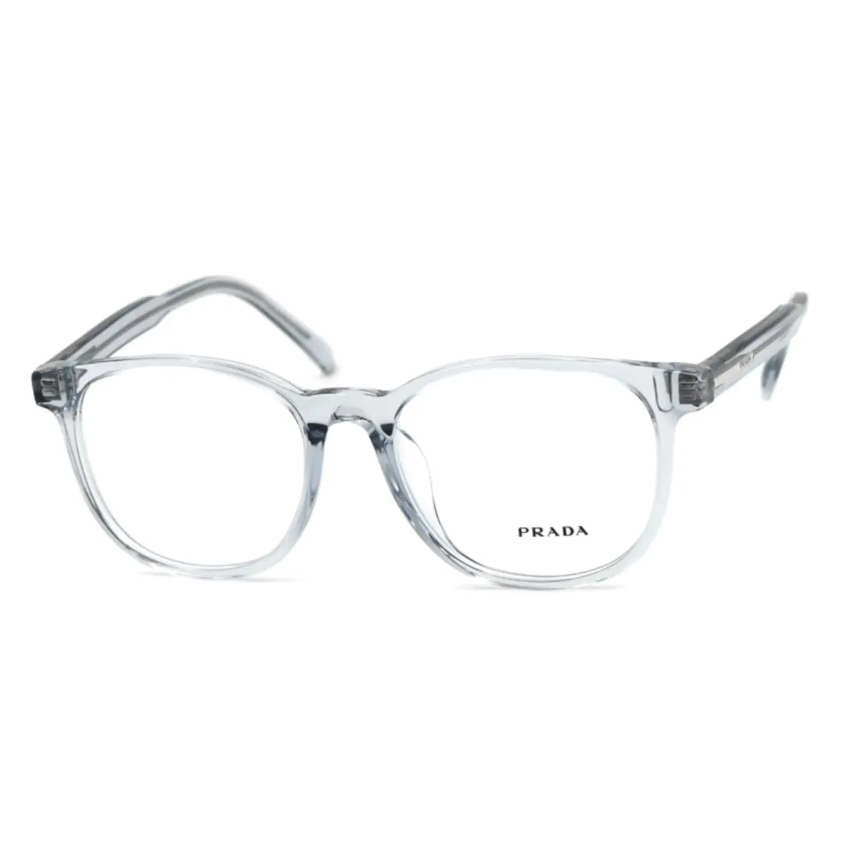 Prada Reading Glasses Vpr A15 19T-1O1 52-19 145 Blue Silver Frames Readers