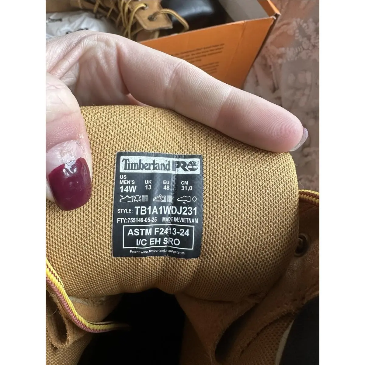 Timberland shoes - Timberland PRO - PRO - Wheat-2024 NEW 1