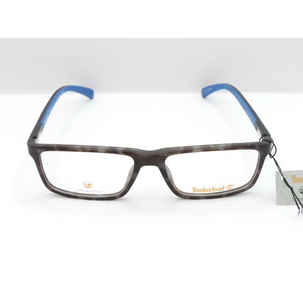 Timberland TB1636 Square Full Rim Eyeglass Frames 055 Brown 55-16-145