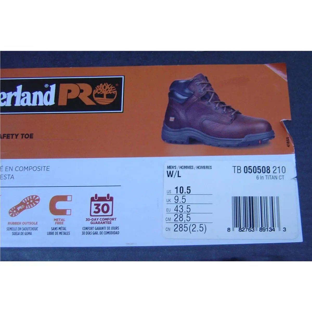 Timberland shoes - Timberland Pro Series Titan 6 - Brown 4