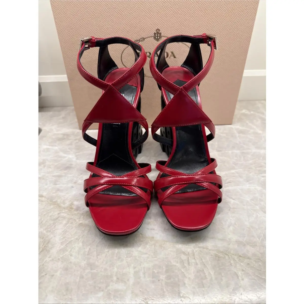 Prada shoes - Prada Robot - Robot - Red 1