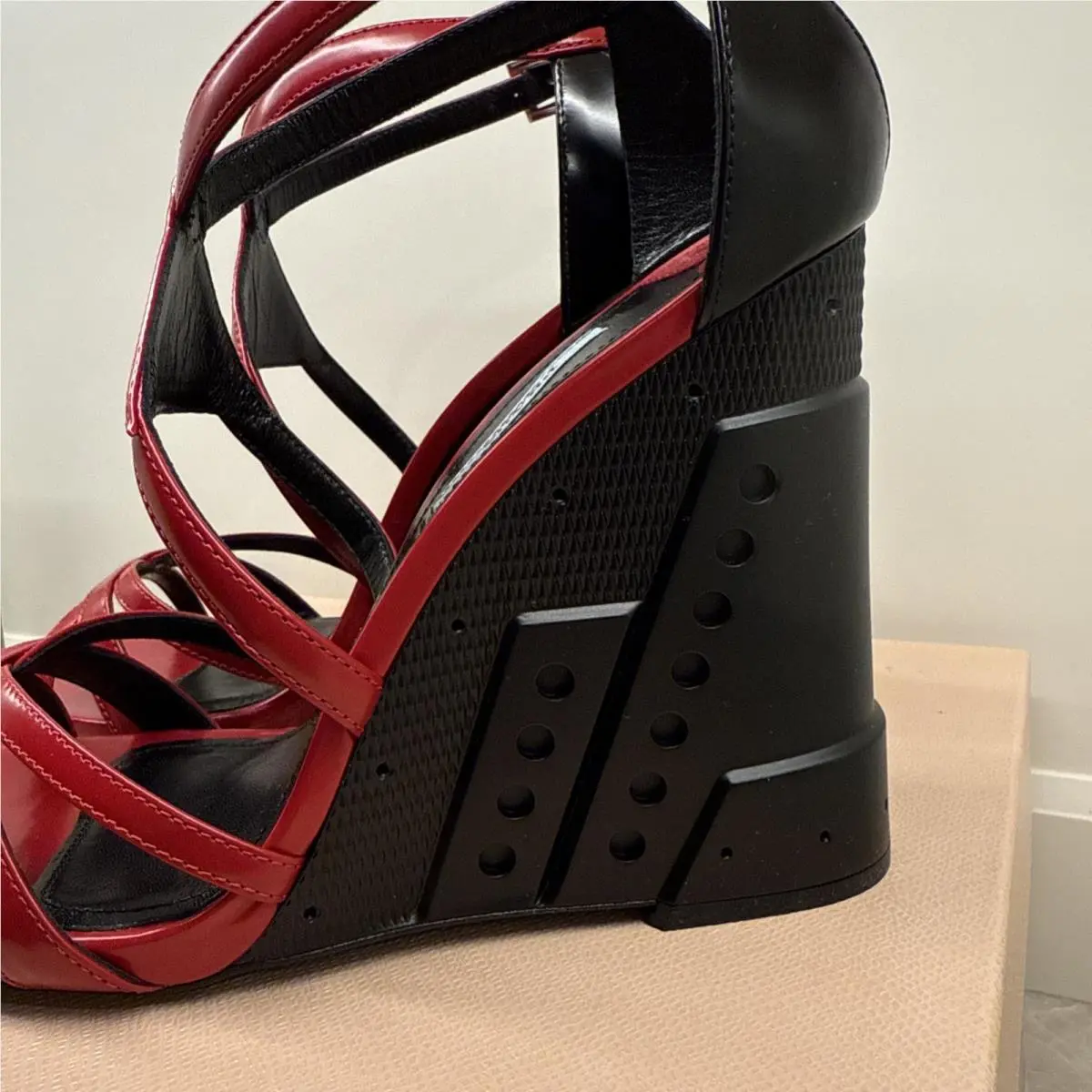 Prada shoes - Prada Robot - Robot - Red 5