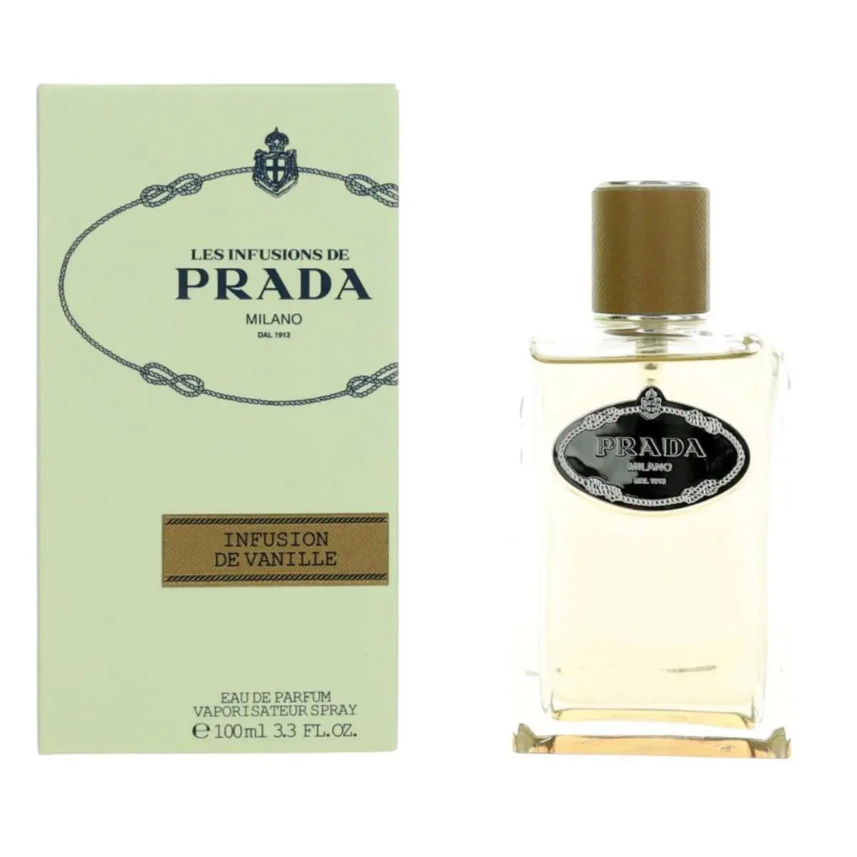 Prada Infusion De Vanille For Women Eau de Parfum Spray 3.3 oz