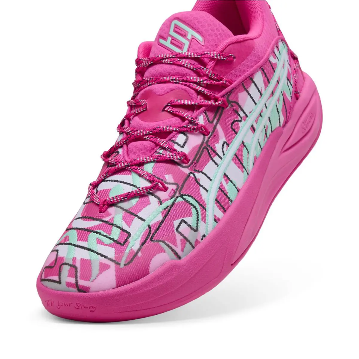 Puma shoes - PUMA Stewie 4 Timeless Basketball - 31134701 - Green 4