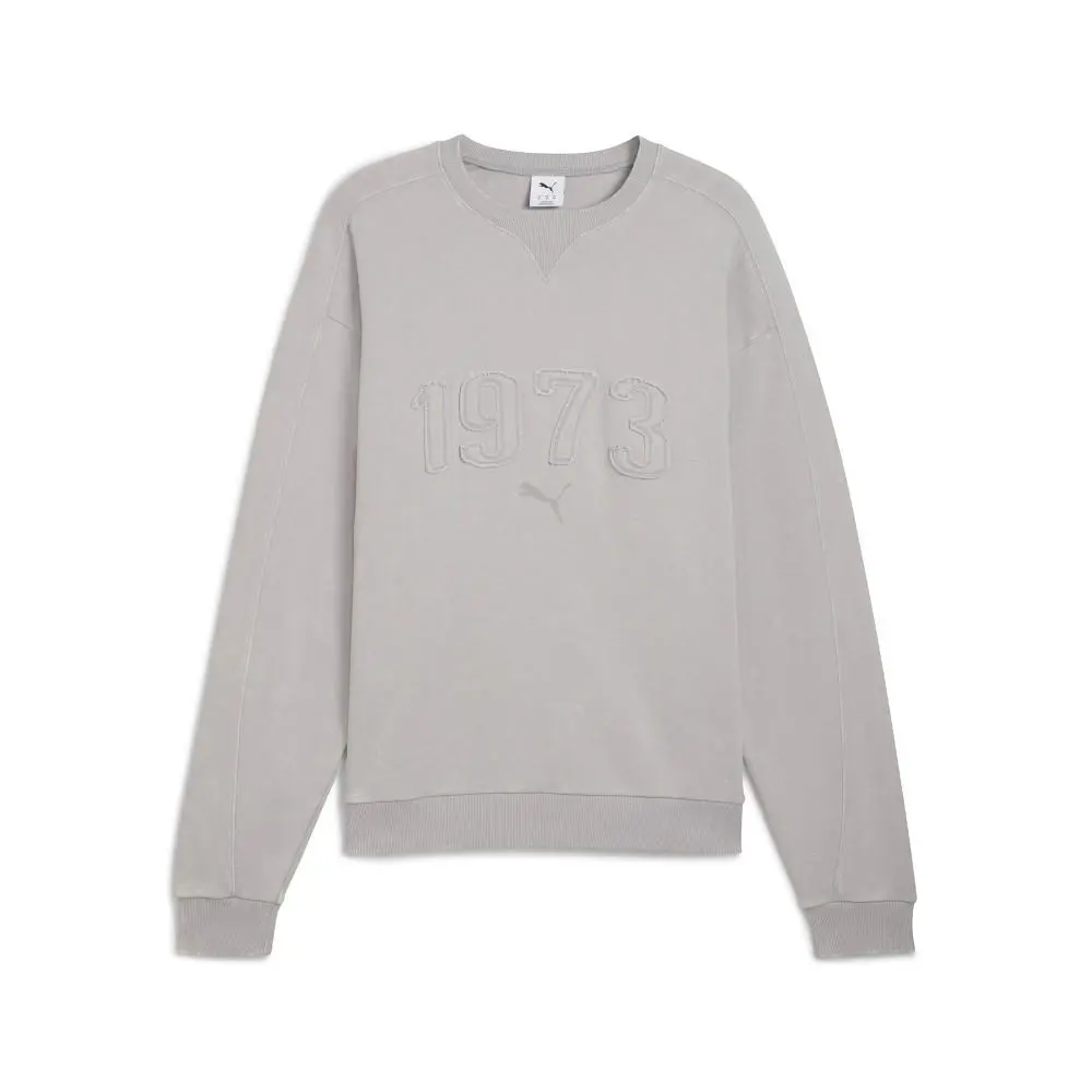 Puma Hoopocalypse Crew Neck Sweatshirt Mens Grey 63286501