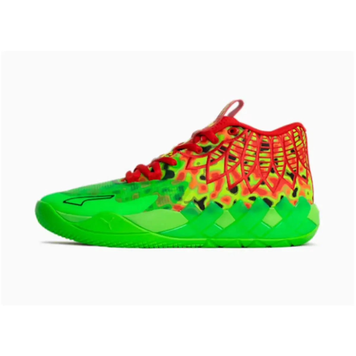 Puma shoes - PUMA MB 01 - 310508-01 - FLURO GREEN PES PUMA RED 4