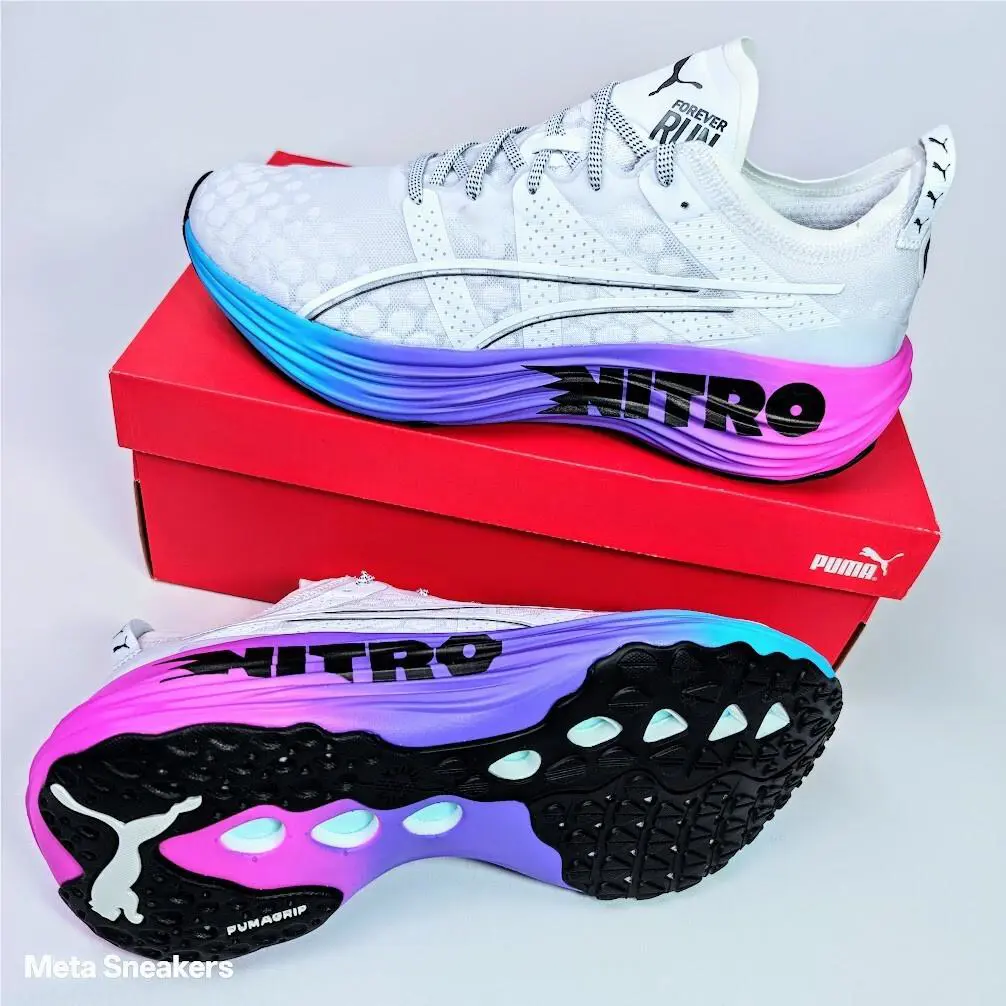Puma shoes - PUMA ForeverRun Nitro - ForeverRun Nitro - 380007-02 - White 7