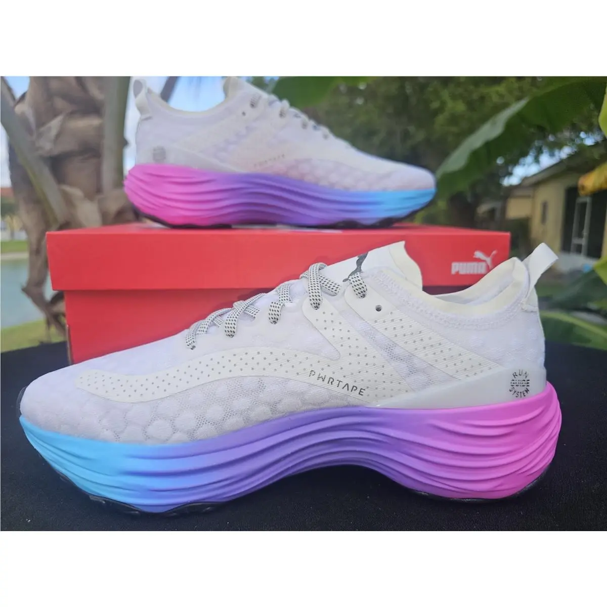Puma shoes - PUMA ForeverRun Nitro - ForeverRun Nitro - 380007-02 - White 2