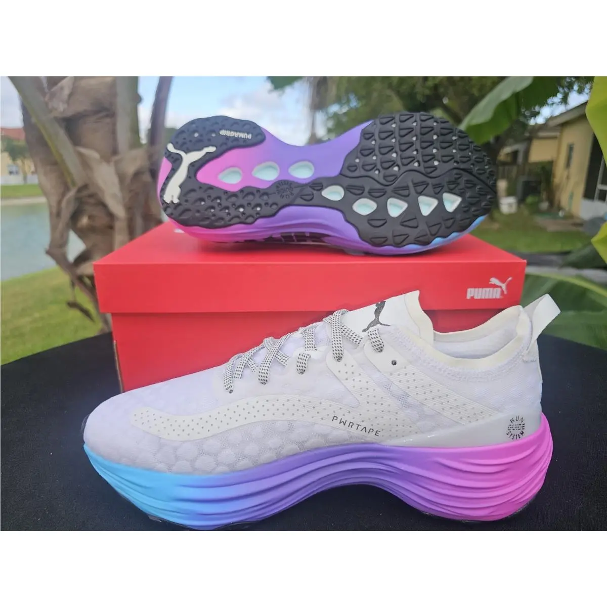 Puma shoes - PUMA ForeverRun Nitro - ForeverRun Nitro - 380007-02 - White 3