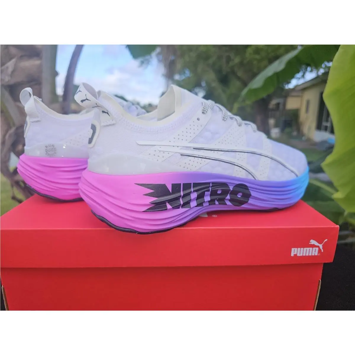 Puma shoes - PUMA ForeverRun Nitro - ForeverRun Nitro - 380007-02 - White 6