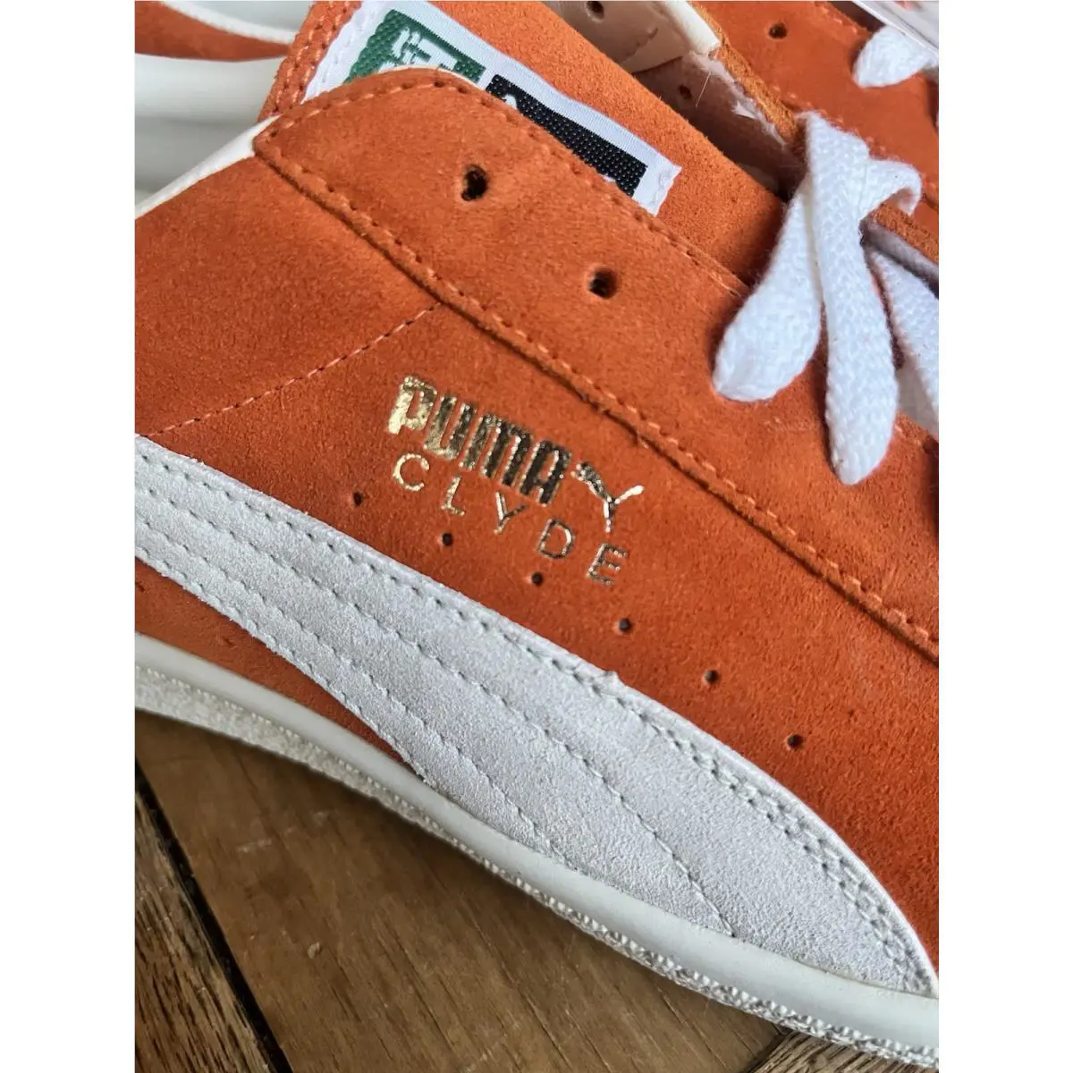 Puma shoes - PUMA Clyde - Clyde - 181632-22 - Orange 4