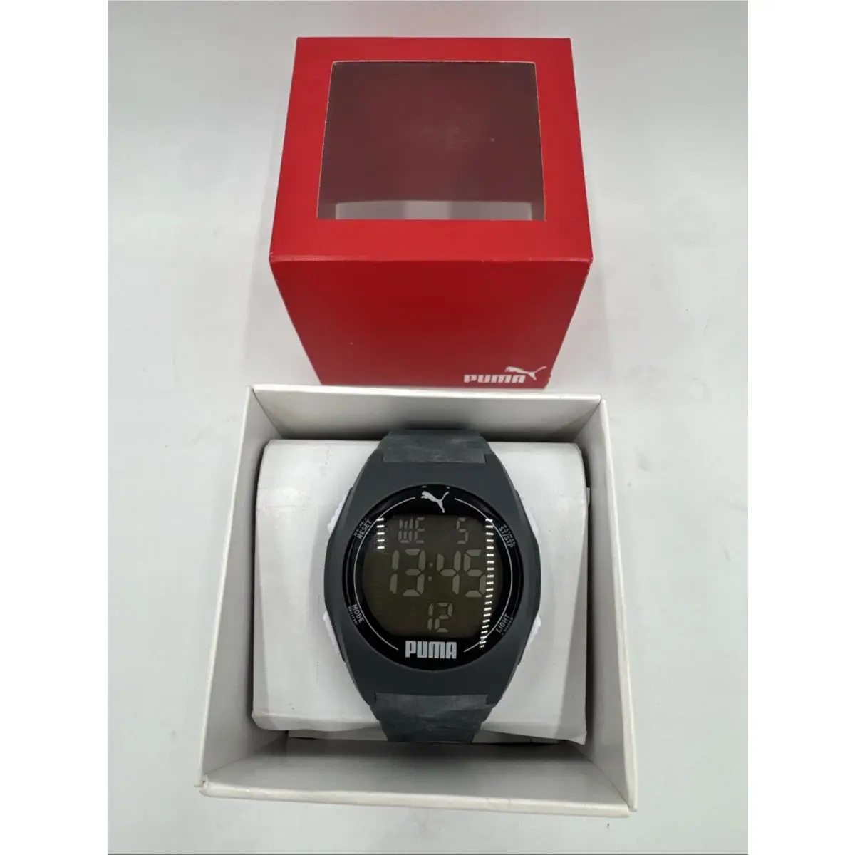 Puma Unisex Puma 4 Polyurethane Gray Water Resistant 10ATM