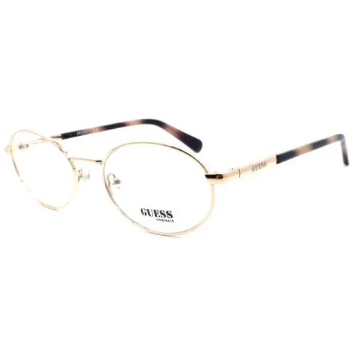 Guess GU8239 032 Eyeglasses Frames Oval 55-19-140 Pale Gold