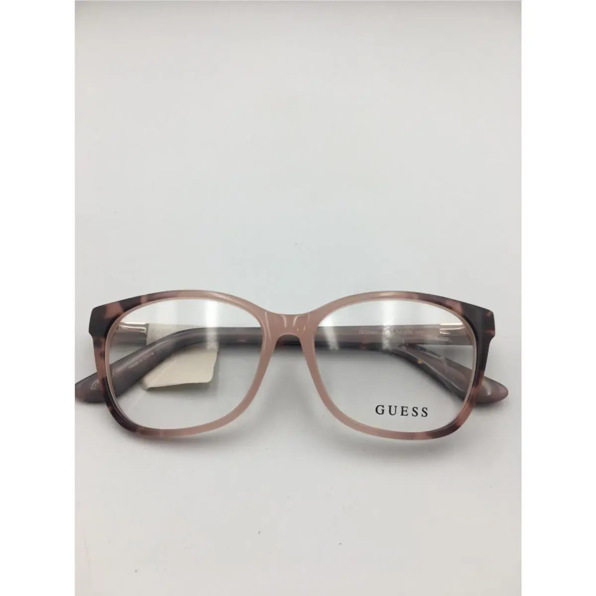 Guess GU2949-N 074 Pink Tortoise Plastic Optical Eyeglasses Frame 53-15-140