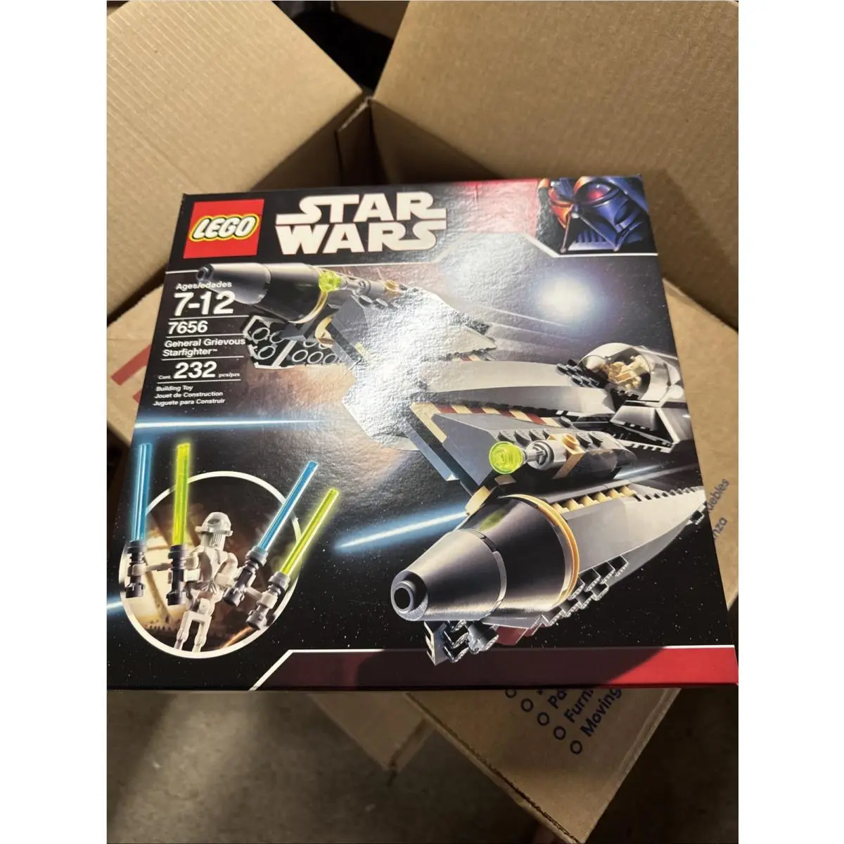 Lego 7656 General Grievous Starfighter - Star Wars Sealed/rare