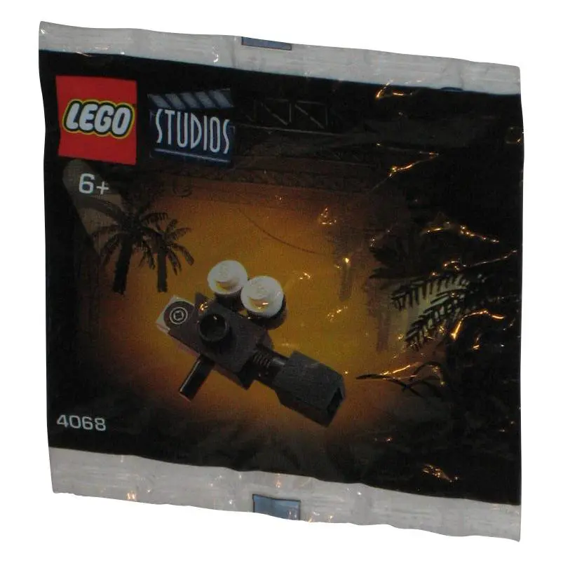Lego Studios 2001 Jurassic Park Iii Handy Camera Building Toy Bagged Set 4068