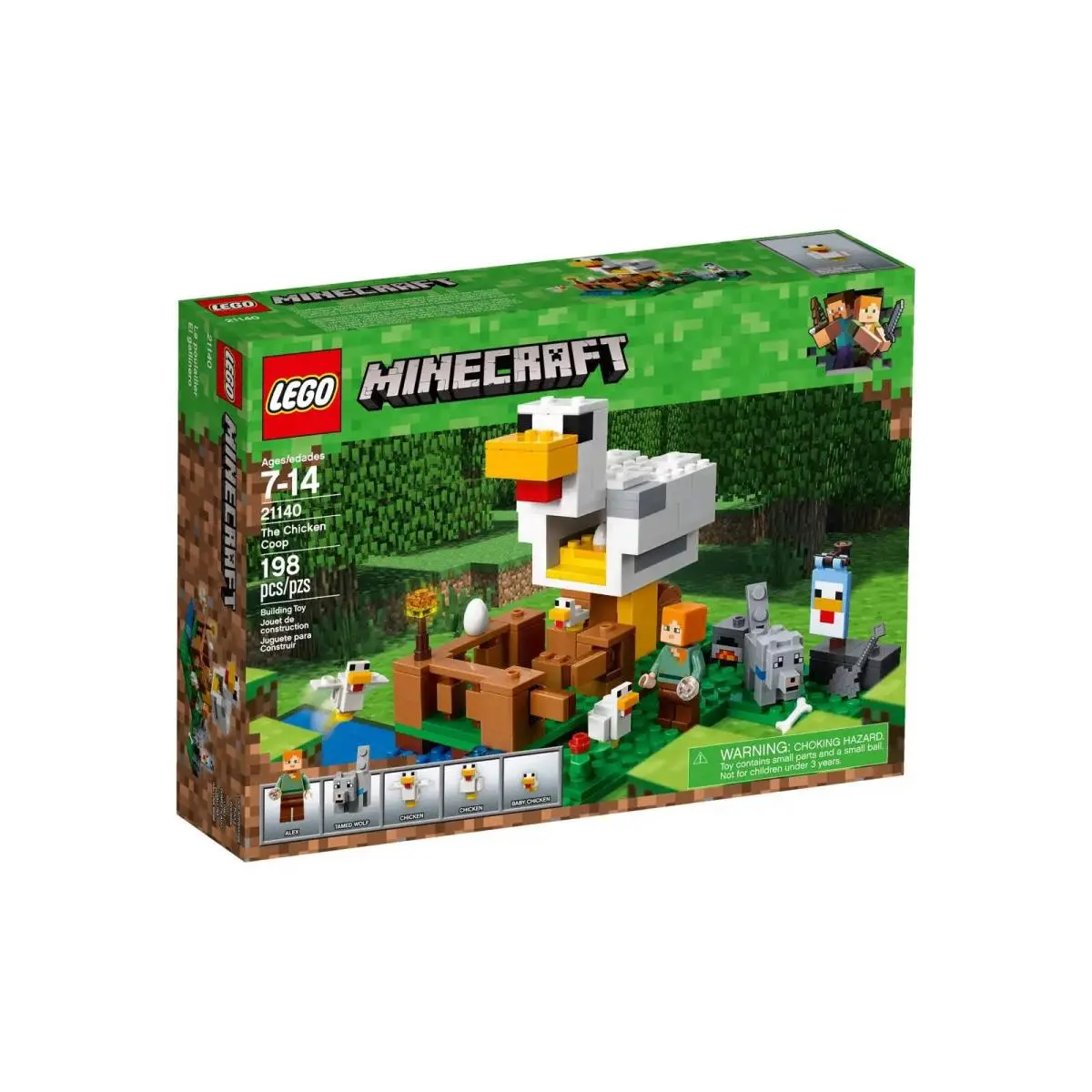 Lego Minecraft The Chicken Coop Set 21140