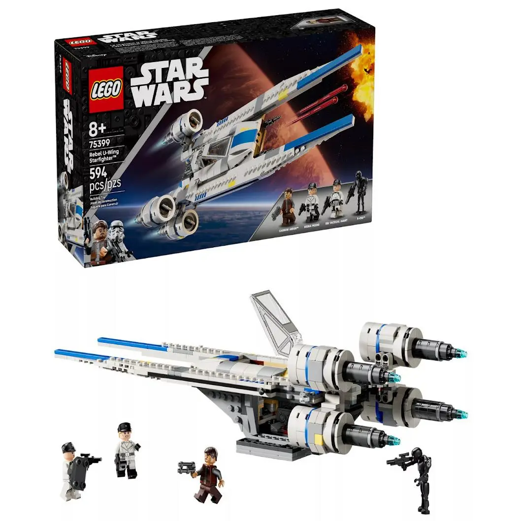 Collectable Lego Star Wars Rebel U Wing Star Fighter Building Set 75399