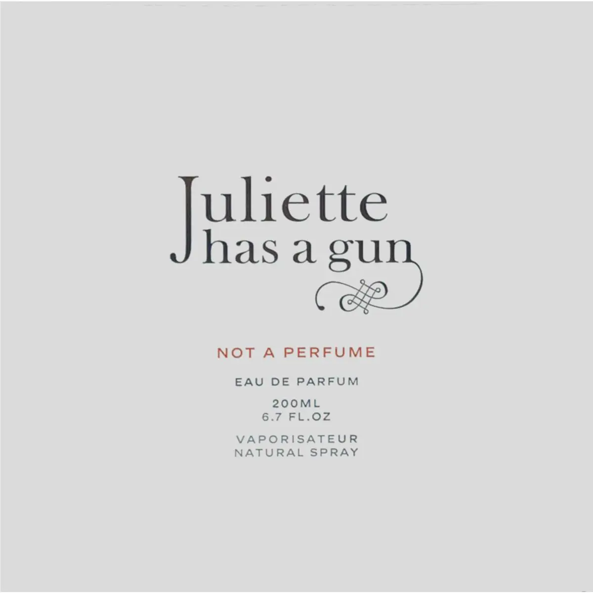 Juliette Has A Gun Not A Perfume Eau De Parfum Spray 6.7 Oz / 200 ml Jumbo Size