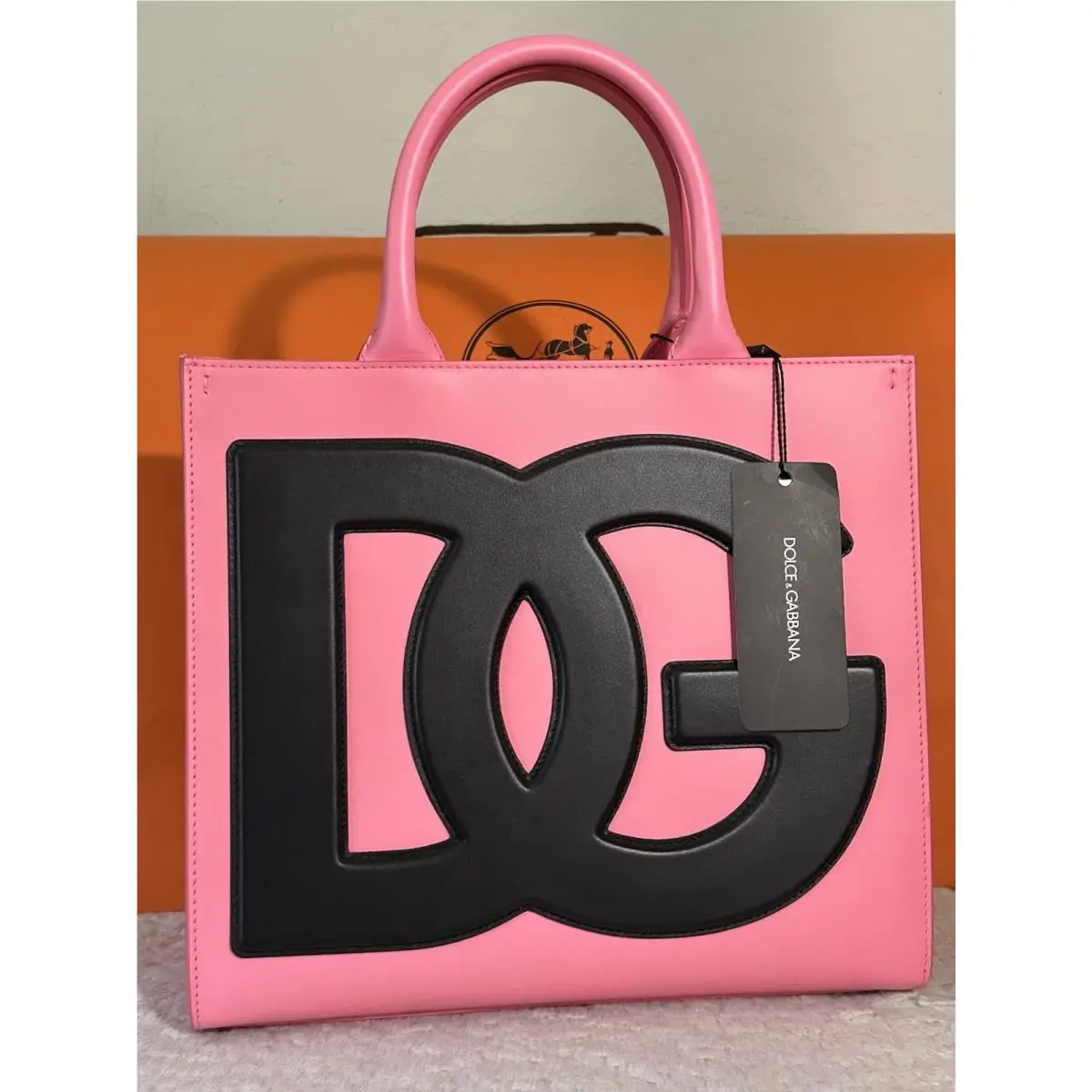 Dolce and Gabanna D G D G Daily Shopper Bag Purse