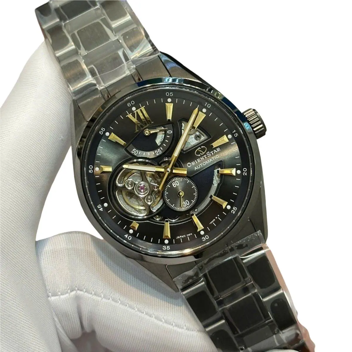 Orient Star Automatic Black Dial Men`s Watch The Joker Power Reserve RK-AV0129B