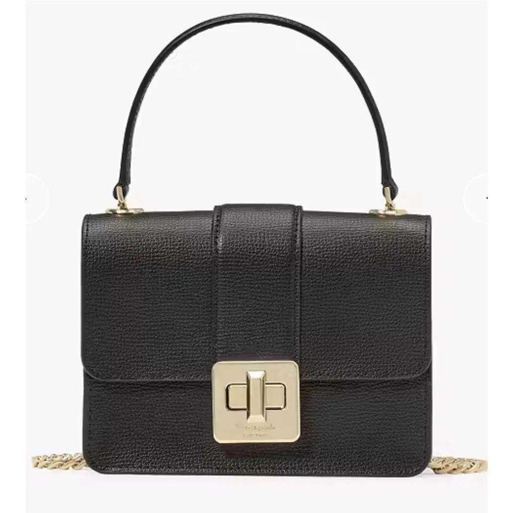 Kate Spade KK896 Phoebe Turnlock Mini Flap Crossbody In Black