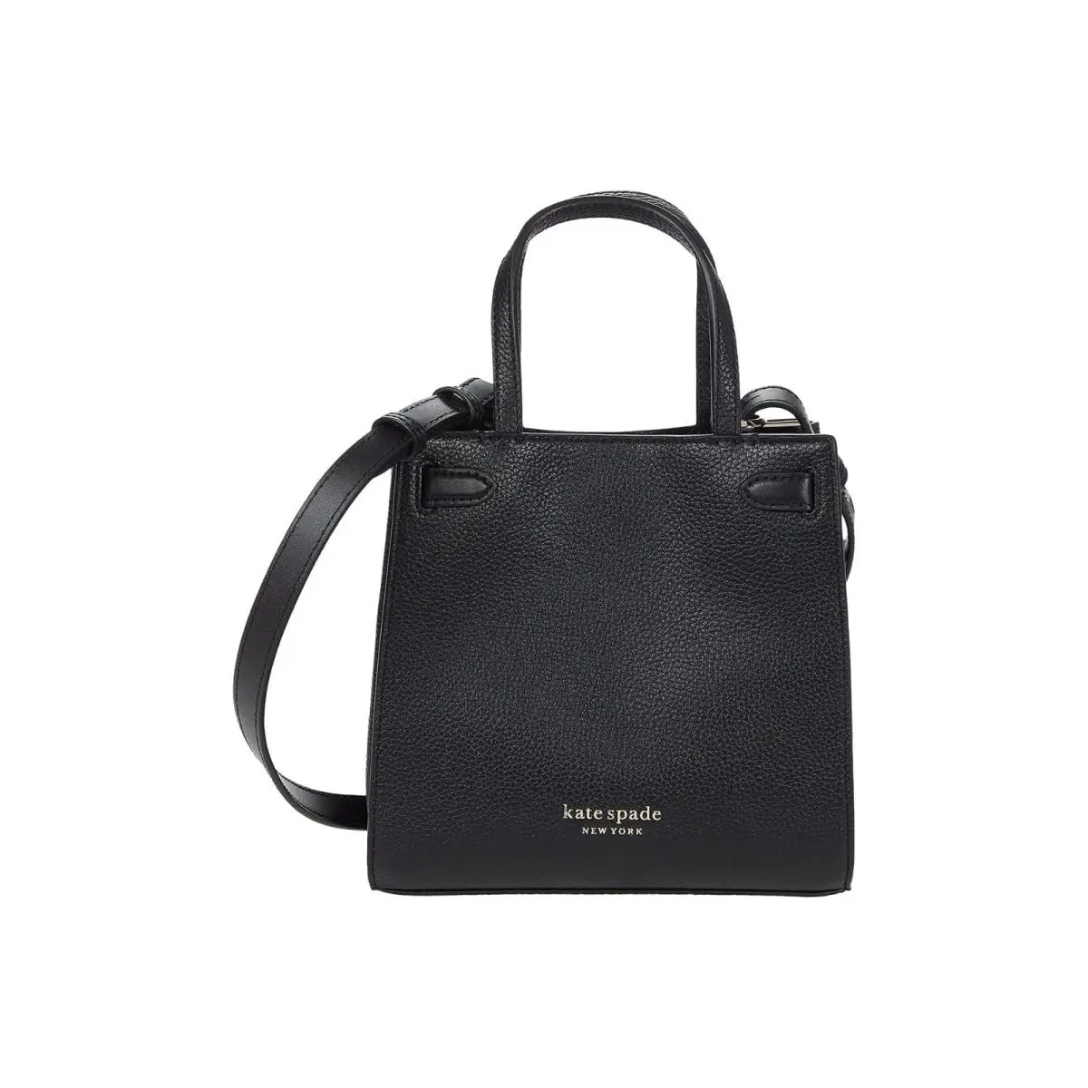 Kate Spade New York Lane Small Satchel Shoulder Bag Black - Handle/Strap: Black, Exterior: Black, Lining: Beige