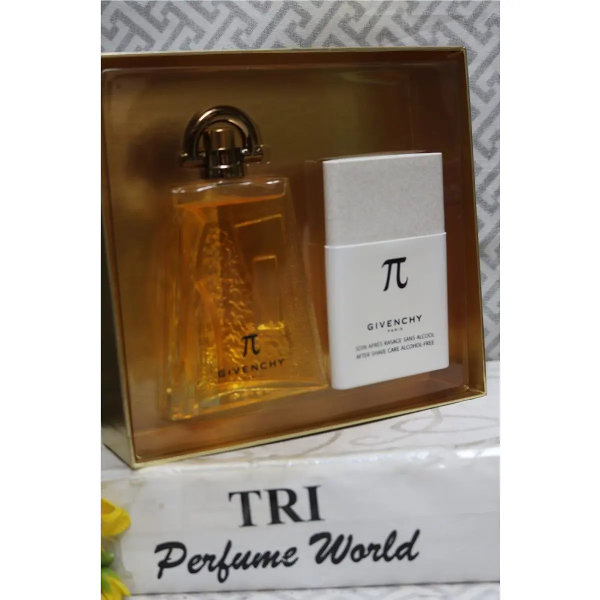 Pi by Givenchy 2 Pcs. Set Eau de Toilette Men Spray 3.3 Oz.+ After Shave 3.3 oz